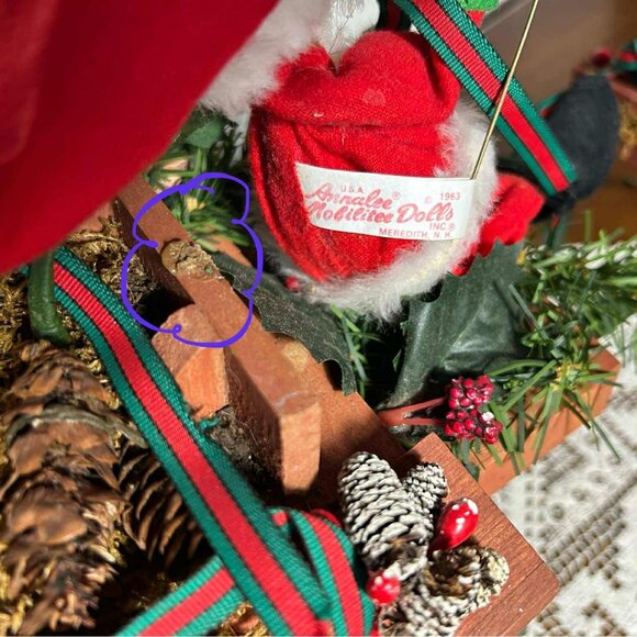 MCM Annalee Santa doll Holiday centerpiece - Picture 11 of 11